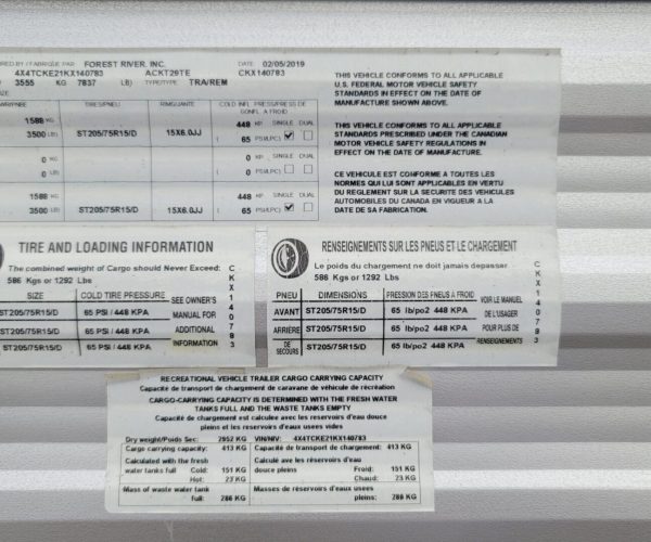 A close up of the information on a window